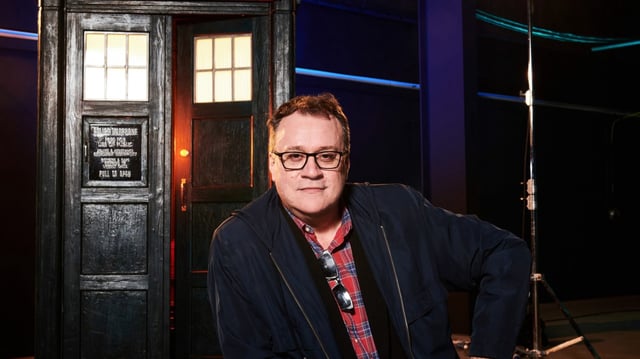 Russell T Davies says he writes with “the whole world on display” and has no time for online warriors