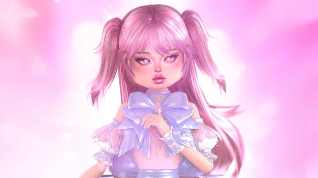 Artwork for the Dress to Impress NEw Year 2025 event.
