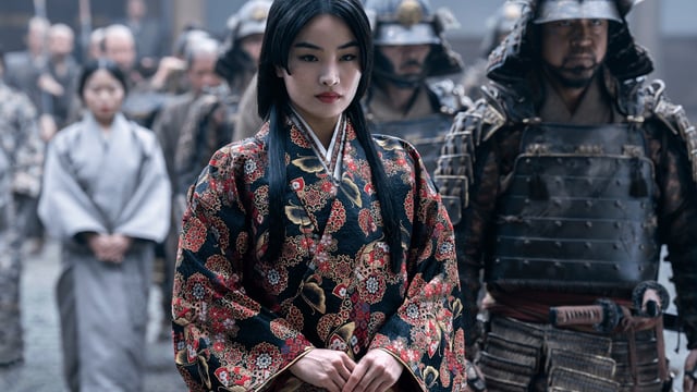 Anna Sawai as Toda Mariko in "Shōgun" (Katie Yu/FX)