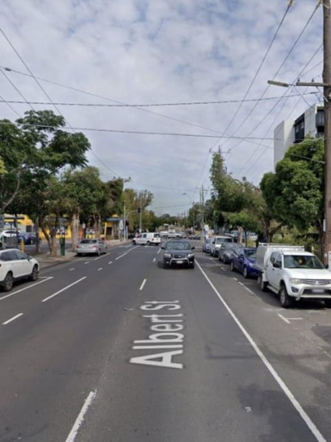 A man wielding a knife has been shot dead by police in Footscray. Google Maps