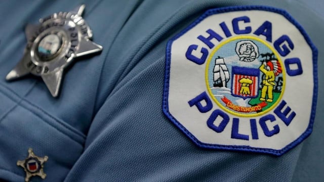 The man was declared dead when he was taken to Illinois Masonic Medical Center, said police. 