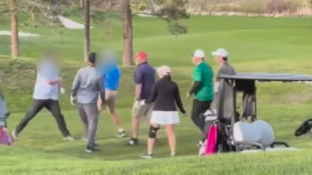 Fight at Two Eagles Golf Course