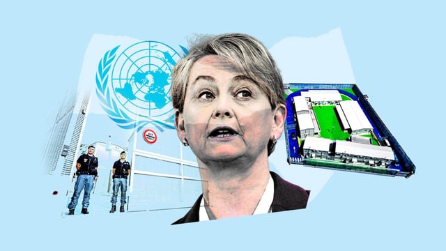 Yvette Cooper told the UN that Britain would not open new safe and legal resettlement routes for refugees until the “broken asylum system” was fixed and net migration had fallen