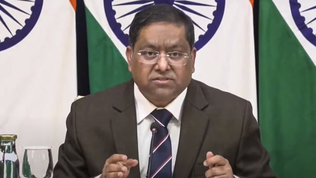 MEA spokesperson Randhir Jaiswal said the killing of Hindu leader follows a pattern of systematic persecution of Hindu minorities under the interim government in Bangladesh.