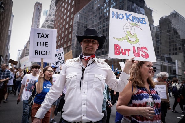 Anti-Trump-Proteste vor dem Weißen Haus in Washington