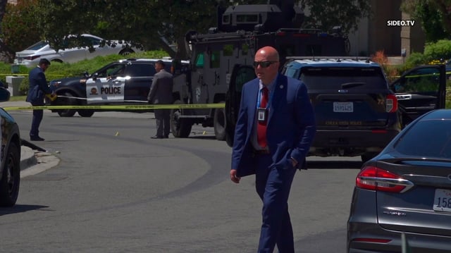 A 56-year-old Hispanic man was fatally shot by Chula Vista police officers Saturday morning in front of a Bonita home on Saturday, April 19 near Country Vistas Lane and Bonita Canyon Drive, according to the San Diego Police Department. (Sideo.TV)