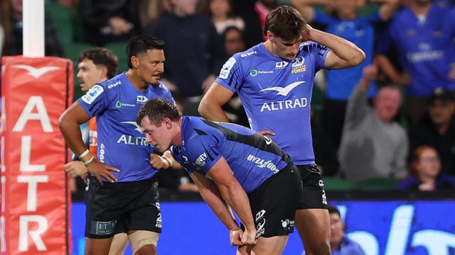 Players react after the extra time result.