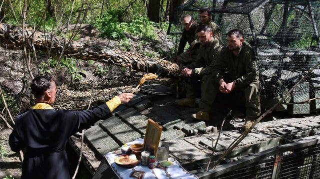 Die Oster-Waffenruhe in der Ukraine endet