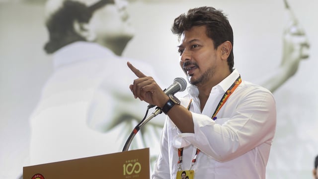 Tamil Nadu ceputy chief minister Udhayanidhi Stalin 