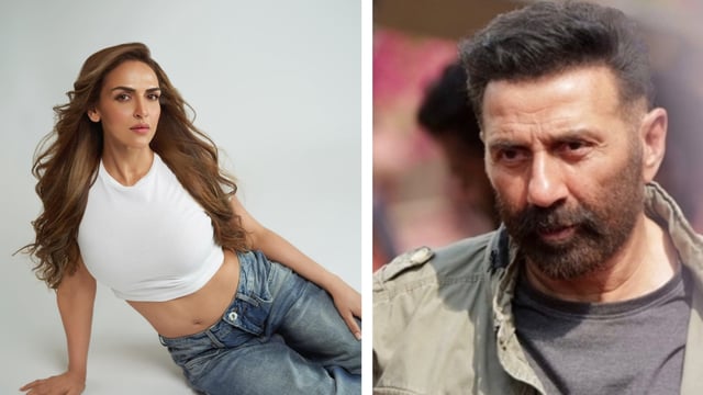 Esha Deol expressed her love for Bhaiya Sunny Deol as she watched Jaat in theaters recently.