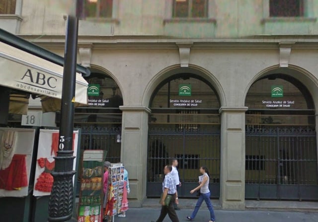 Sede del Servicio Andaluz de Salud en Sevilla