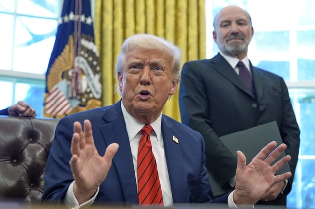 President Donald Trump in the Oval Office (Photo: Alex Brandon/AP)