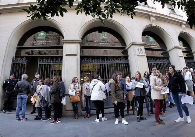 Sede central del Servicio Andaluz de Salud (SAS) en el centro de la capital sevillana
