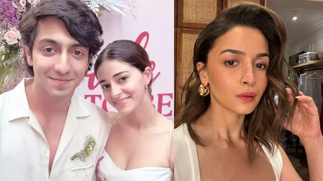 Ahaan Panday, Ananya Panday and Alia Bhatt