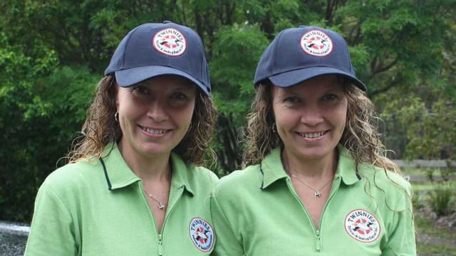 Australian twin sisters Bridgette and Paula Powers hope their resurgent fame from a viral video will help raise awareness about their efforts to save seabirds and pelicans.
