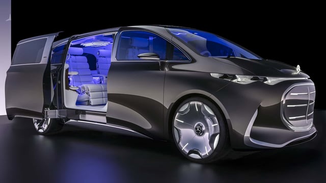 Mercedes-Benz Vision V Previews A Very Important People Carrier: Concepts