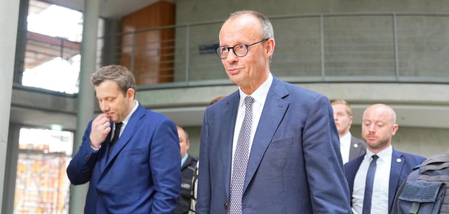 Friedrich Merz (CDU) und Lars Klingbeil (SPD)