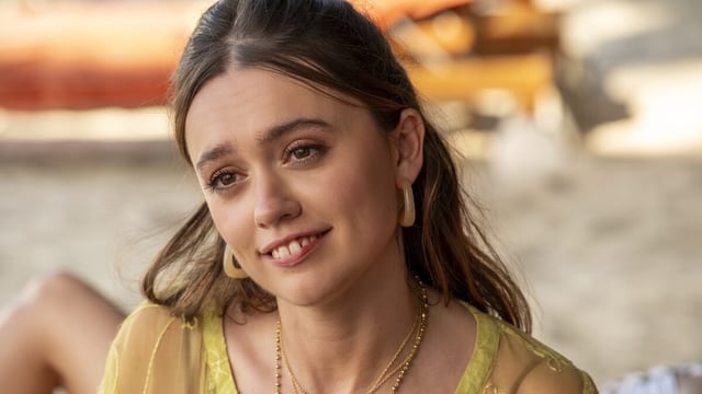 Aimee Lou Wood in "The White Lotus" Season 3 finale (Credit: HBO)