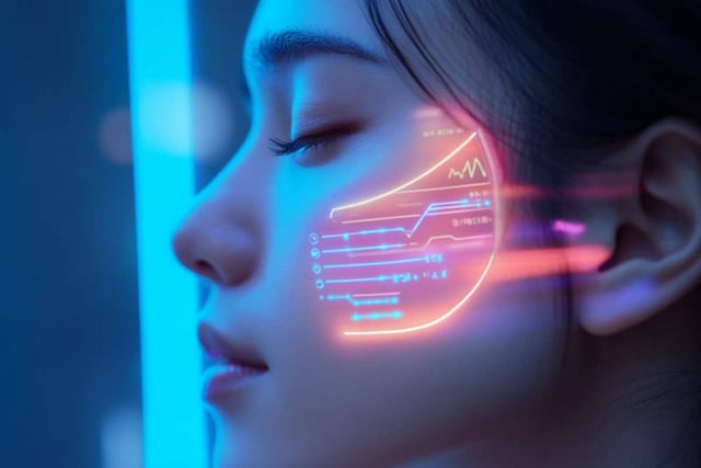 Cheng noted that the ability to wirelessly transmit the data means that health care professionals could potentially monitor individuals remotely and provide timely emotional support through telemedicine. Credit: Neuroscience News