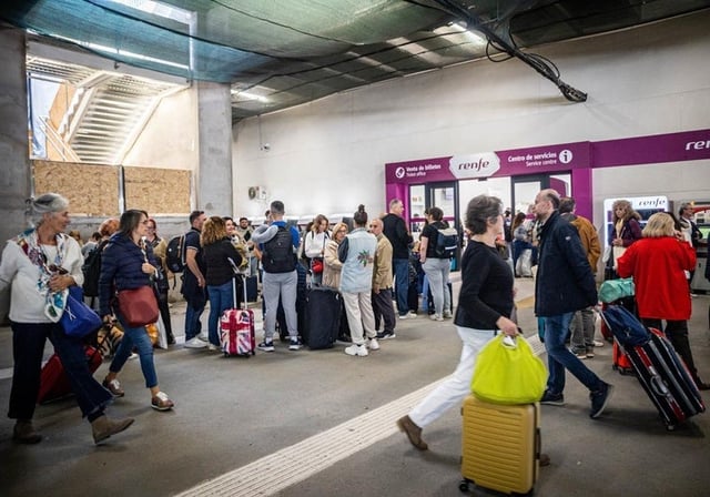 La estación de Madrid Chamartín-Clara Campoamor