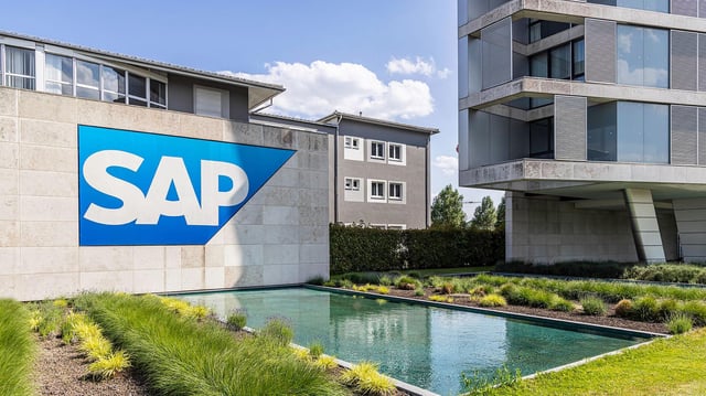 Firmenzentrale des Unternehmen SAP in Walldorf