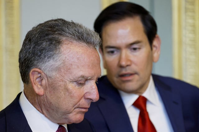 Special Envoy Steve Witkoff and Secretary of State Marco Rubio in Paris last week.