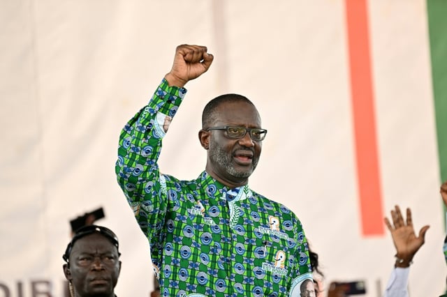 Ivory Coast's main opposition leader Tidjane Thiam was removed from the electoral list over a row about his nationality