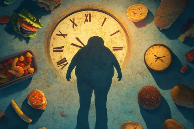 In other words, even though the structure of the molecular network during starvation remained robust, it became temporally vulnerable to obesity. Credit: Neuroscience News