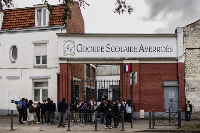 Le groupe scolaire Averroès, à Lille.