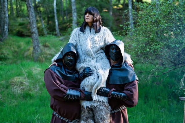 Claudia Winkleman in season three of The Traitors (Photo: Euan Cherry/Studio Lambert/BBC)