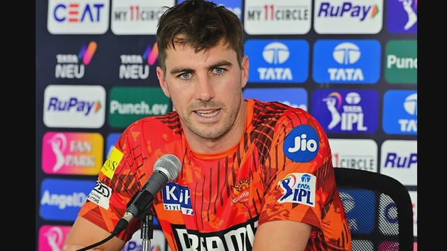 Sunrisers Hyderabad captain Pat Cummins (photo:IANS)