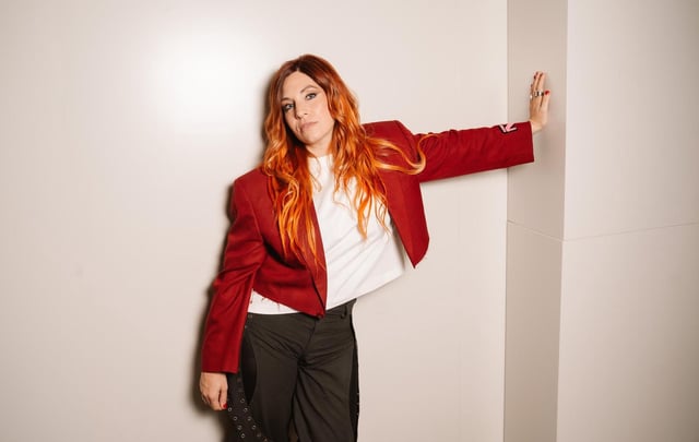 Leire Martínez, fotografiada en la sede de Sony en Madrid.