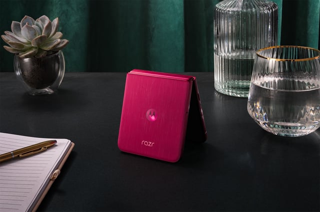 The Razr Ultra (pictured) is part of Motorola’s new foldable phone lineup, which also includes the Razr Plus and Razr.