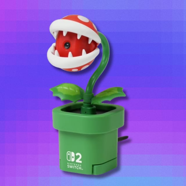 This Piranha Plant camera is a great alternative to the Switch 2's camera. 