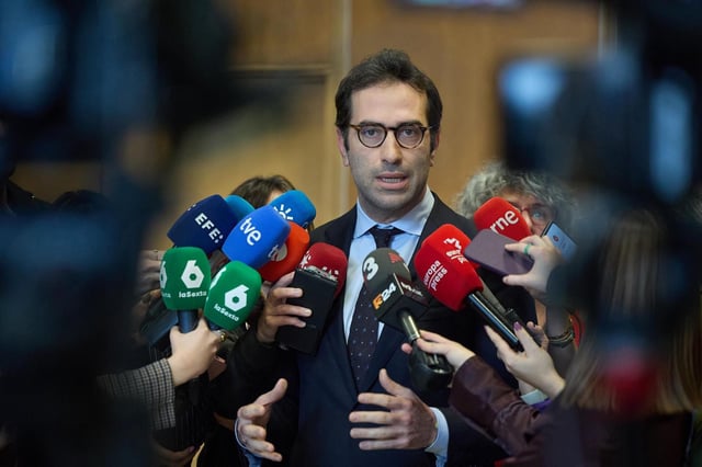 El ministro de Economía, Comercio y Empresa, Carlos Cuerpo.