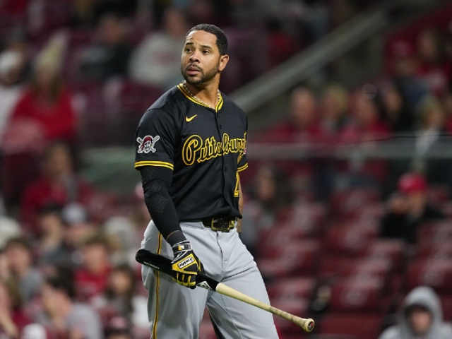 CINCINNATI, OHIO - APRIL 12: <>at Great American Ball Park on April 12, 2025 in Cincinnati, Ohio. (Photo by Dylan Buell/Getty Images)