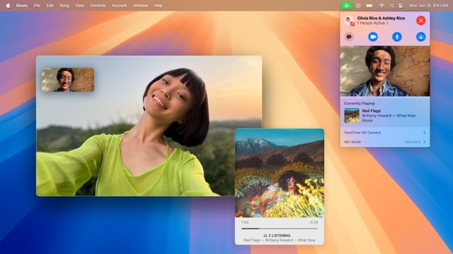 The menu bar is present on top of the Mac screen