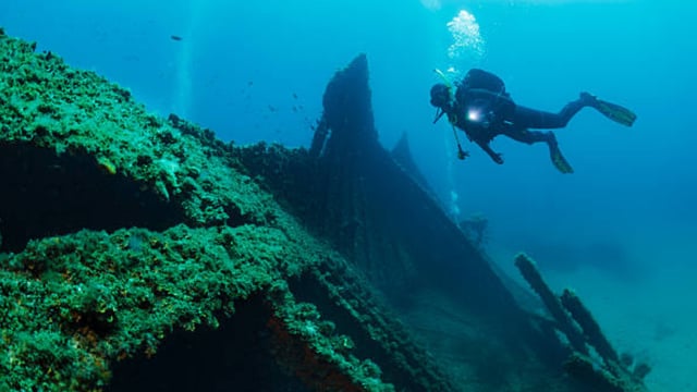 Through his dives, he has discovered around 20 to 25 shipwrecks over the past few years.