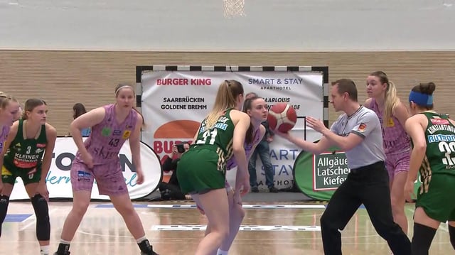 DBBL-Finale am 25.04.2025: Saarlouis Royals gegen Keltern