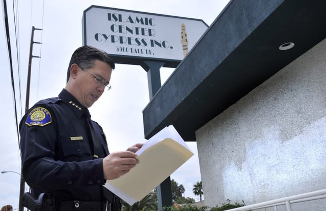 The Justice Department announced that it is ending hundreds of grants across the country. Groundswell, formerly called the Orange County Human Relations council, will lose $400,000 in federal funding designated for hate crime prevention as a result.
(Photo by Cindy Yamanaka, Orange County Register/SCNG)