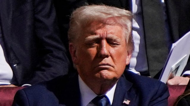 US President Donald Trump on Friday claimed that tensions on the India Pakistan border had been going on for 1,500 years.