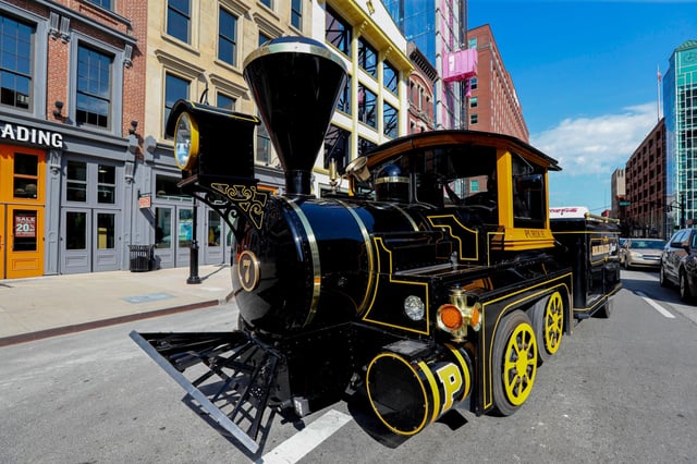 Purdue University Boilermaker Special in downtown Louisville in 2019.