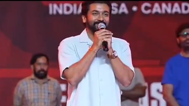Suriya spoke about Retro and Hit 3 at an event in Hyderabad. 