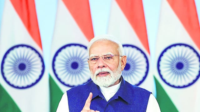 PM Modi urged people to download the Sachet app and get early alerts on natural disasters.