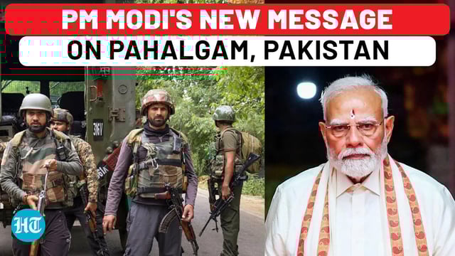 PM Modi's full speech on terror attack, Pakistan, justice for victims| J&K