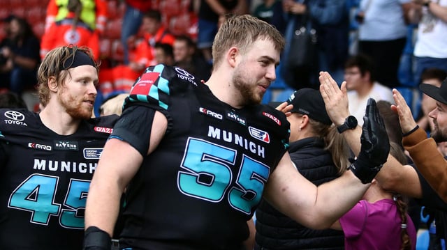 Leander Wiegand von den München Ravens 