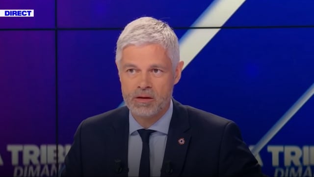 Laurent Wauquiez invité de BFMTV dimanche 27 avril.