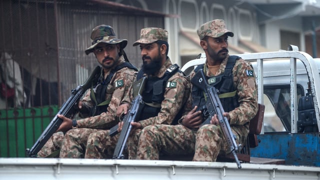 Pakistan army has been fighting the Pakistani Taliban, which is alleged to have the backing of the government in Kabul.