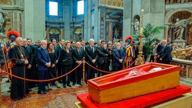 Líderes del mundo despidieron al papa Francisco. 