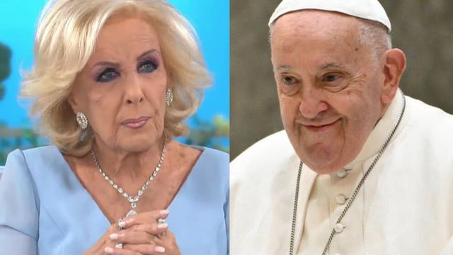 Mirtha Legrand recordó en su programa al papa Francisco.
